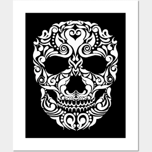 Halloween Skull Posters and Art